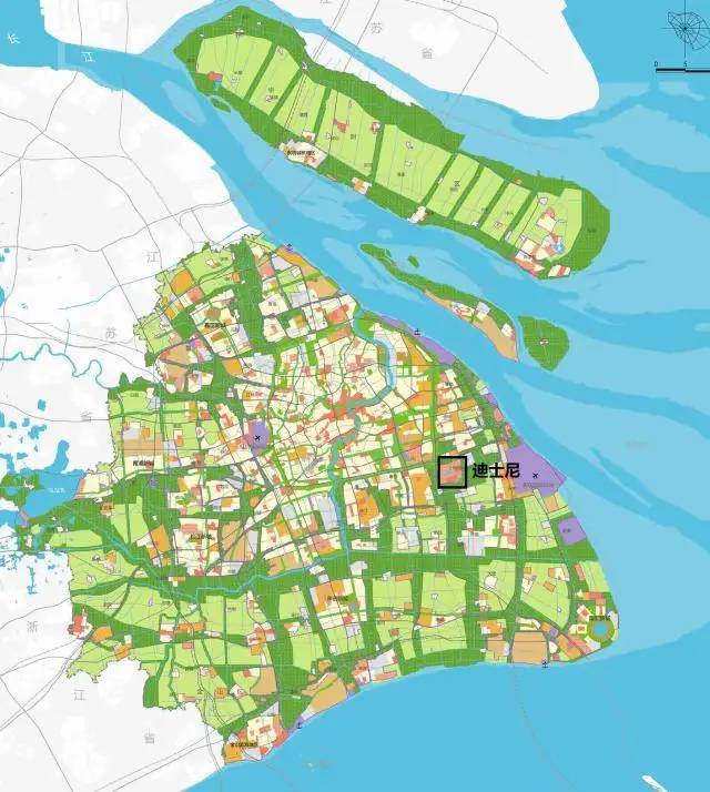 洞悉上海迪士尼的位置：距离市中心很近，距离常住人口聚集地远